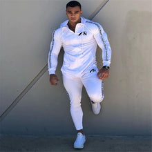Load image into Gallery viewer, 2019 Autumn brand sporting suit men Suit Men Hoodies Sets Mens Gyms Sportswear Jogger Suit Male Tracksuit sets